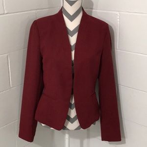 NWT MINE BURGUNDY BLAZER, Size L